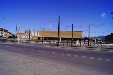 Floransa covid-19 acil durumu sırasında, Santa Maria Novella tren istasyonu, İtalya