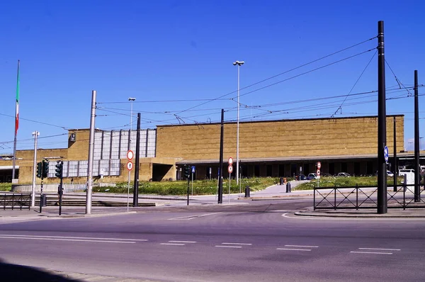 Florencie Během Havarijního Stavu Covid Železniční Stanice Santa Maria Novella — Stock fotografie