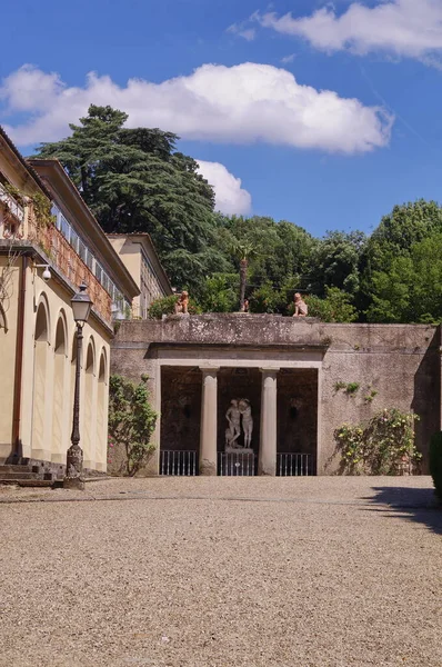 Grotto Adam Eve Boboli Gardens Florence Tuscany Italy — Stock Photo, Image