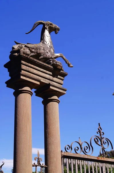 Porta Dell Isolotto Nel Giardino Boboli Firenze Toscana — Foto Stock