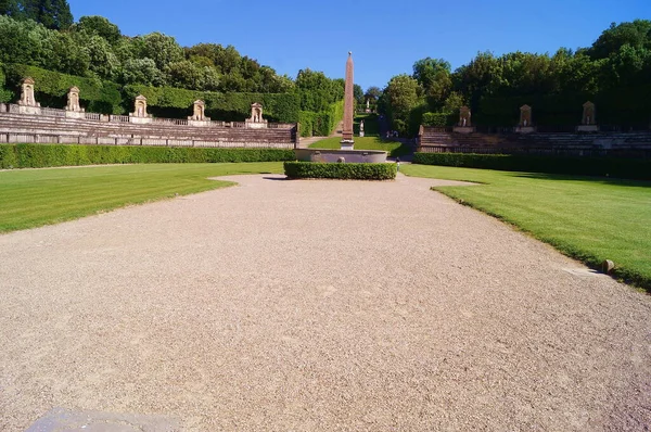 Amfiteatr Boboli Gardens Florencji Toskania Włochy — Zdjęcie stockowe