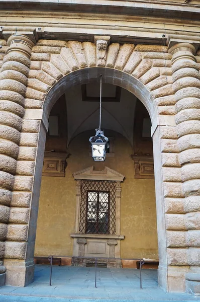 Detail Aus Dem Innenhof Des Palazzo Pitti Florenz Italien — Stockfoto