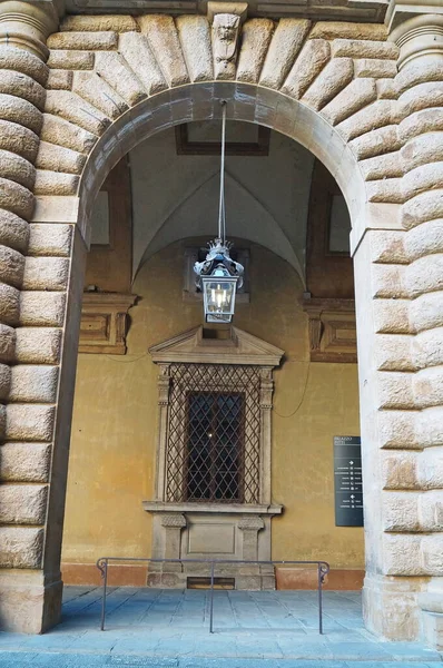 Detalj Borggården Pitti Palace Florens Italien — Stockfoto