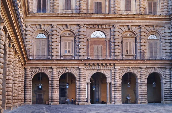 Gård Pitti Palace Florens Italien — Stockfoto