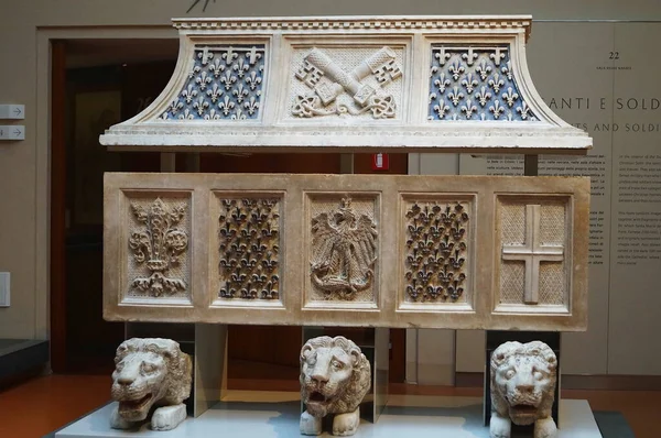 Piero Farneses Sarkofag Opera Del Duomo Museet Florens Italien — Stockfoto