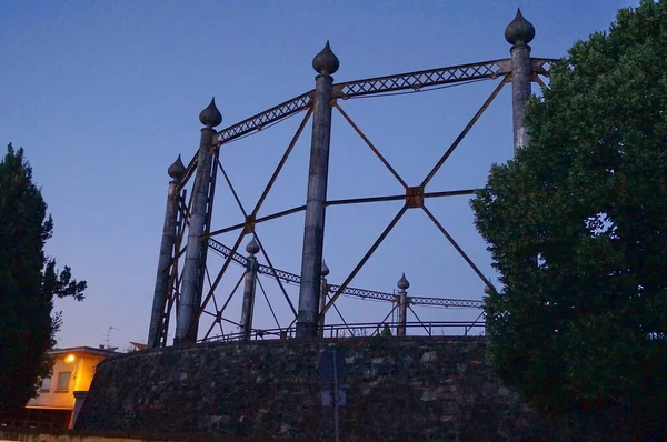 Former Gasometer Florence Sunset Italy — Stock Photo, Image