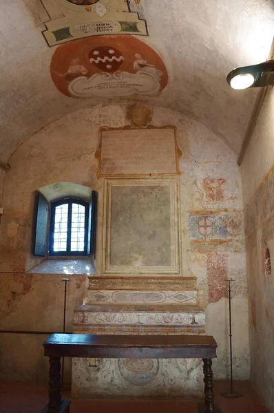 Chapelle Vicaire Palazzo Pretorio Vicariat Dans Ancien Village Médiéval Certaldo — Photo
