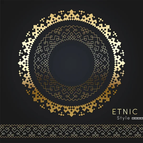 Etnik Tarz. Kuzey Halklarının İşaretleri