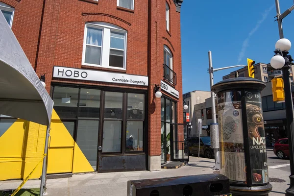 Hobo Cannabis Company Ottawa Ontario Byward Market Neighborhood —  Fotos de Stock