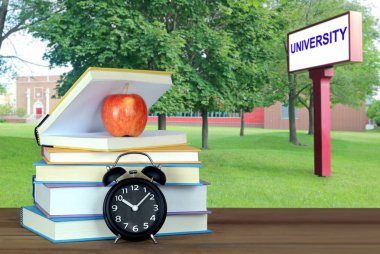 kitap ve üniversite