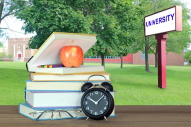 kitap ve üniversite