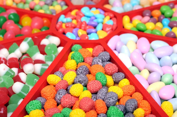 Variety Candy Tray — Stock Photo, Image