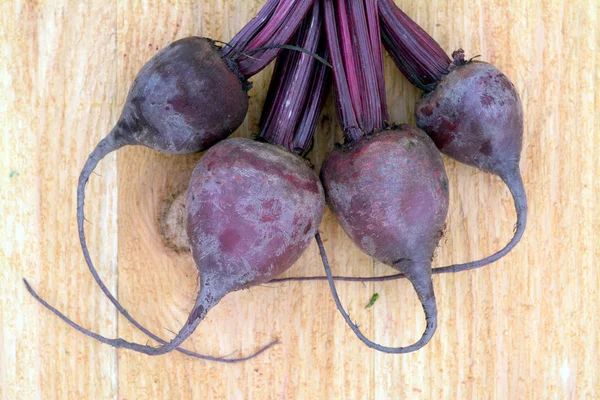 Four beetroots — Stock Photo, Image