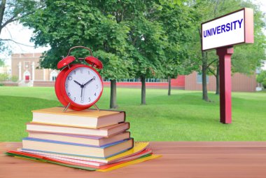 kitap ve üniversite