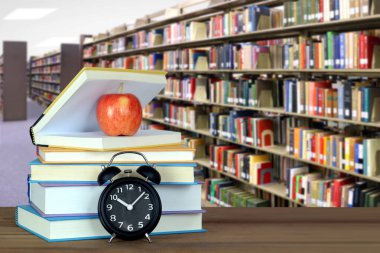 kitap ile kütüphane