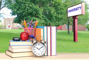 kitap ve üniversite