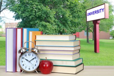 kitap ve üniversite