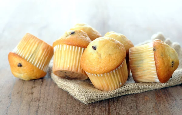 Alguns mini muffins — Fotografia de Stock