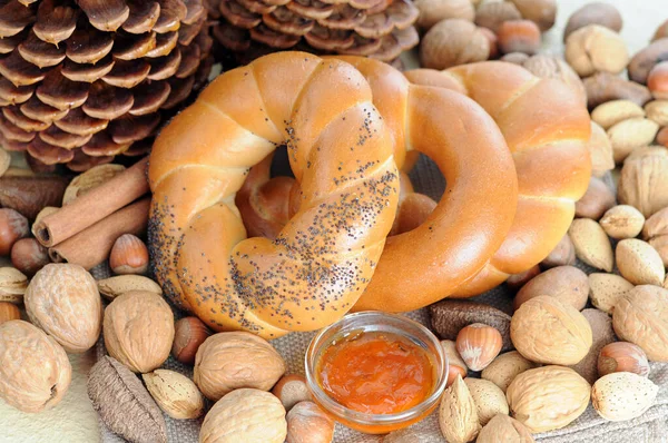 Anel pretzel — Fotografia de Stock