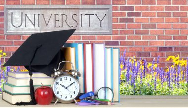 kitap ve üniversite