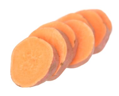 Dilimlenmiş tatlı patates