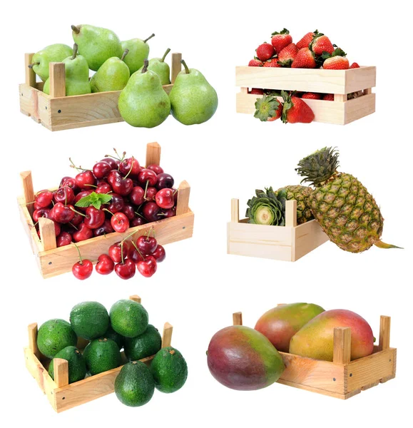 Caja de fruta — Foto de Stock