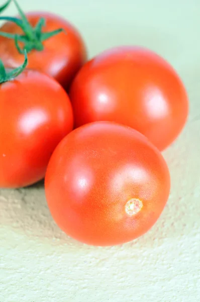 Tomate auf Reben — Stockfoto