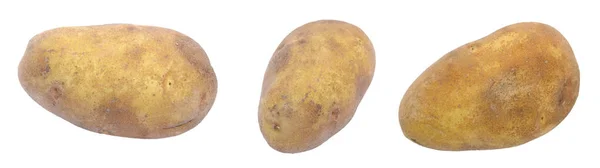 Три органічні картоплі — стокове фото