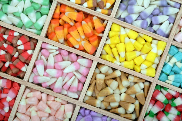 Bonbons assortis colorés — Photo