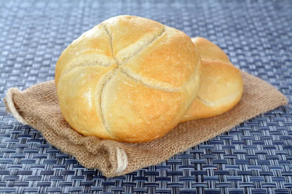 Two kaiser bread — Stock Photo, Image