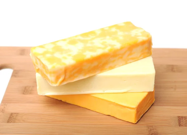 Cheese bars — Stock Photo, Image