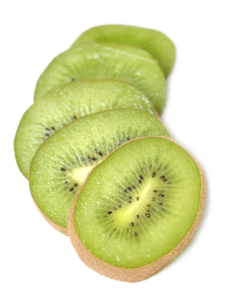 Snijden kiwi — Stockfoto