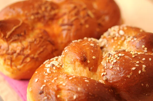 Gedrehtes Brot — Stockfoto