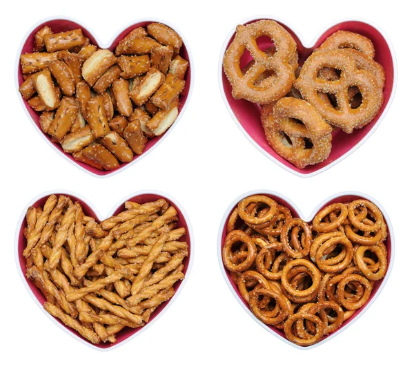 Sourdough nuggets pretzels — Stock Photo, Image