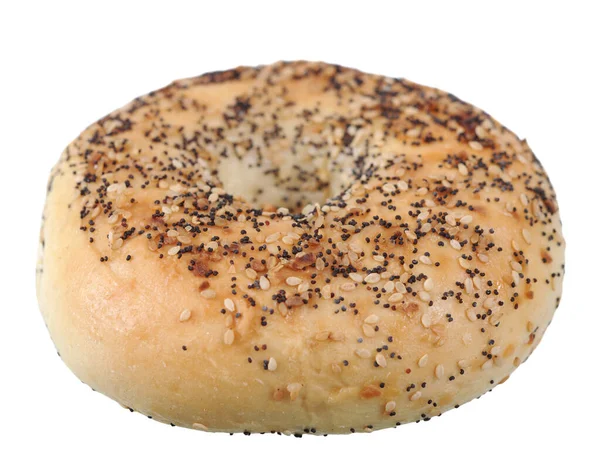 Single sesame bagel — Stock Photo, Image