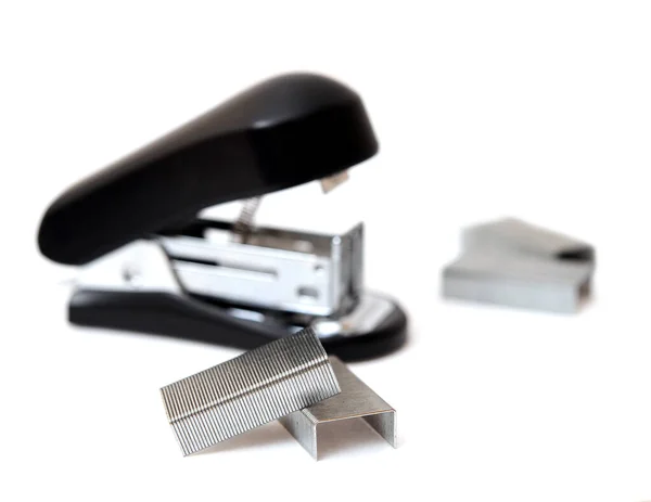 Staple and stapler — Stock Photo, Image