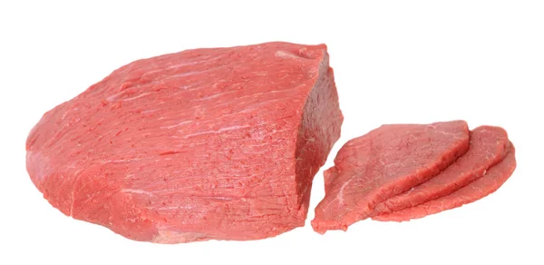 Round beef eye meat — Stock Photo, Image