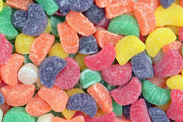 Πολλά πολύχρωμα gummy καραμέλες — Φωτογραφία Αρχείου