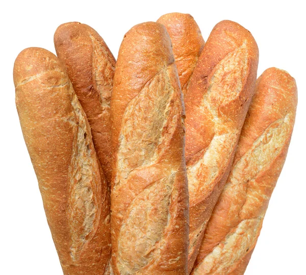 Un manojo de pan de baguette — Foto de Stock