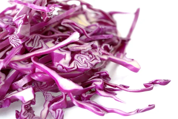 Нарізаний Purple капусти — стокове фото