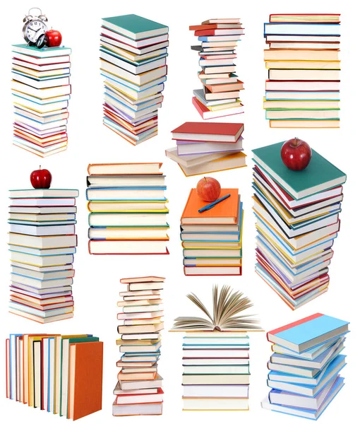 Bunte Bücher — Stockfoto