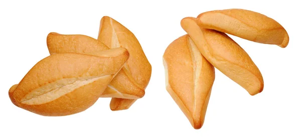 Zwei unterschiedliche Sichtweisen auf Gruppe drei Brote — Stockfoto