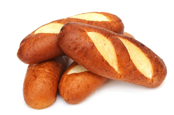 Three baked bread — Stock Photo, Image