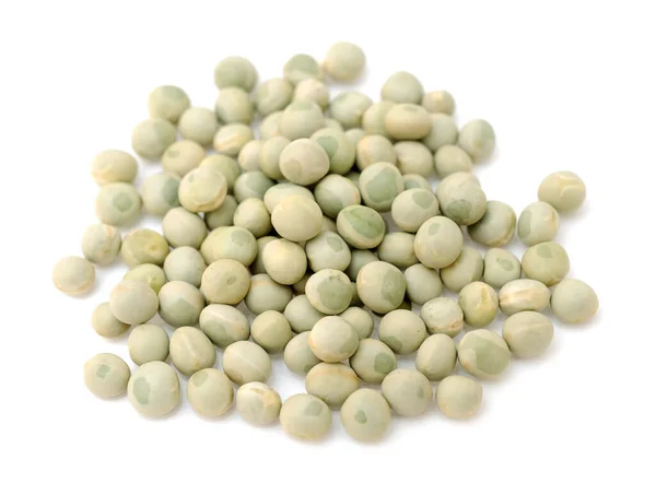 乾燥した緑のエンドウ豆の山 — ストック写真