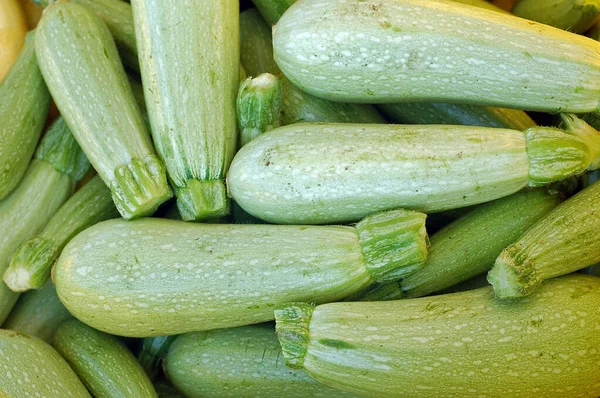 Un sacco di zucchine — Foto Stock