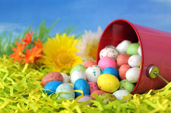 Bonbons aux œufs pour Pâques — Photo