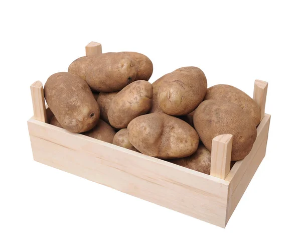 Červenohnědé brambory — Stock fotografie