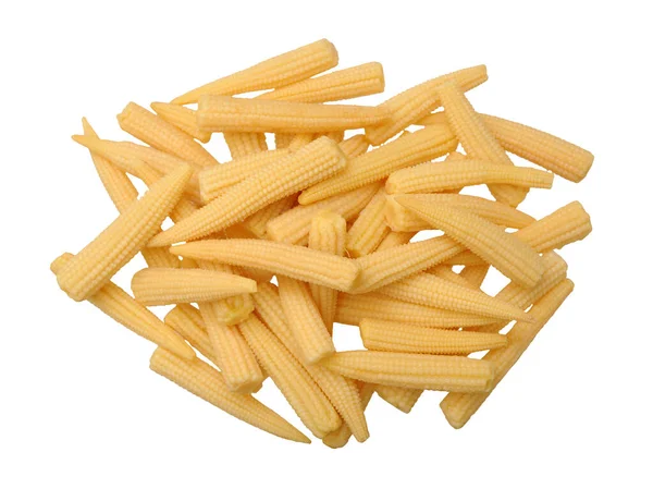 Un grupo de mini maíz — Foto de Stock