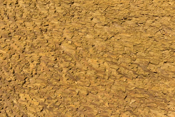 Поверхность Песчаника Берегу Моря Смазанная Выжженная Солнцем — стоковое фото