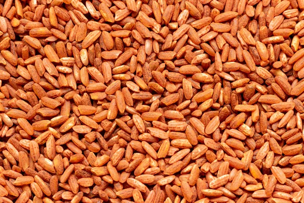 Pilav Hazırlama Amaçlı Kırmızı Kahverengi Renkli Özbek Pirinç Devzira — Stok fotoğraf